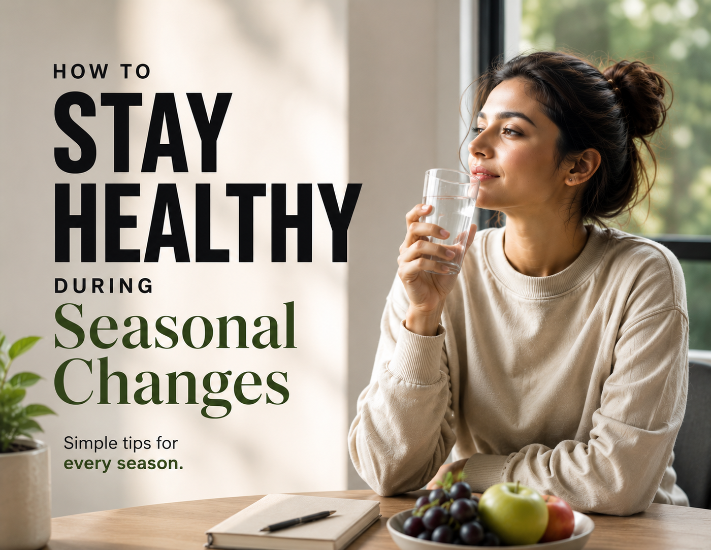 How to Stay Healthy During Seasonal Changes: Healthy Lifestyle Tips