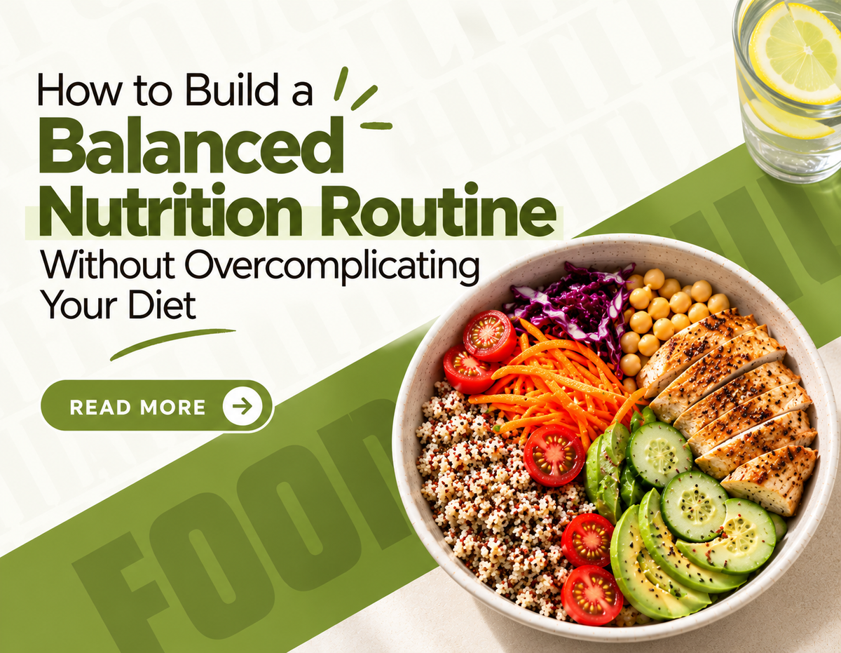 How to Build a Balanced Nutrition Routine Without Overcomplicating Your Diet
