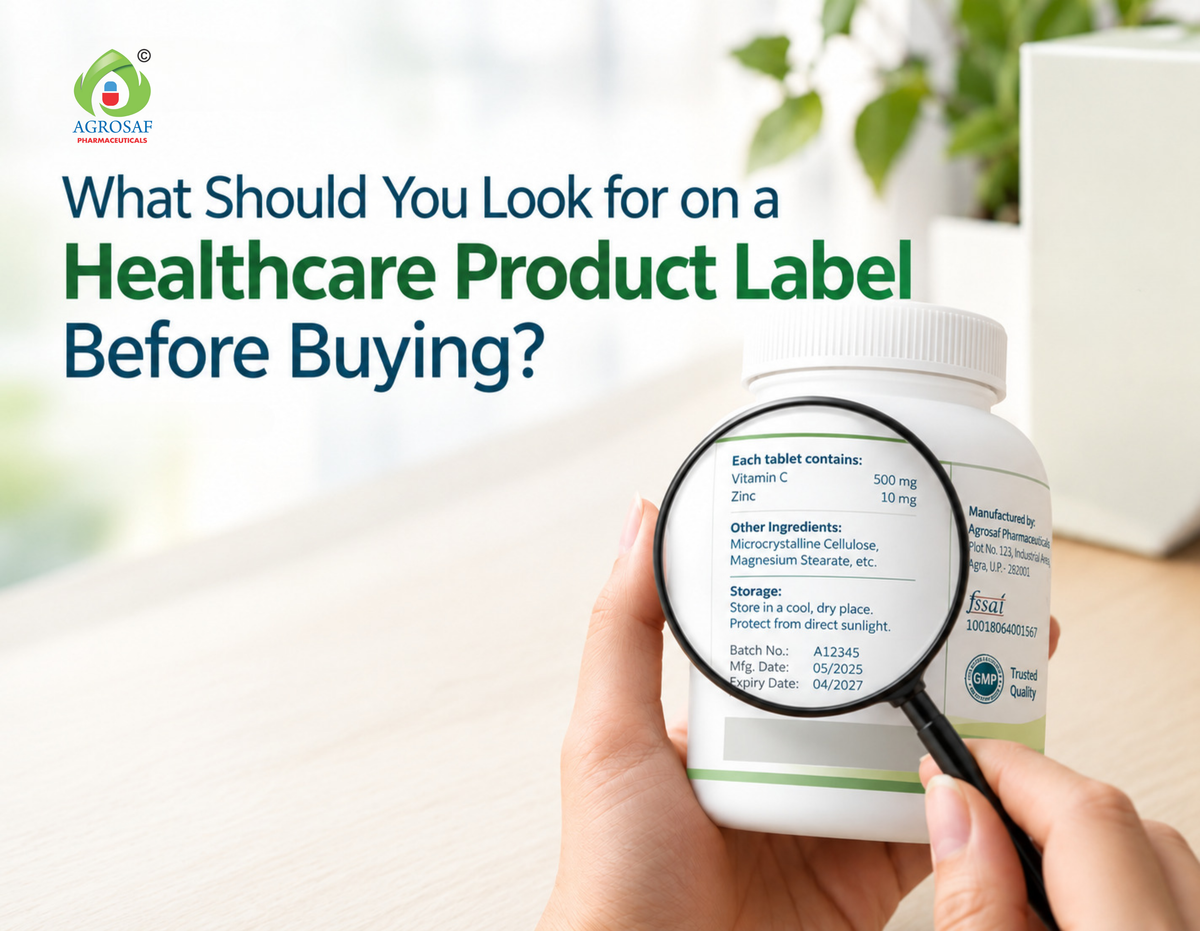 What Should You Look for on a Healthcare Product Label Before Buying?