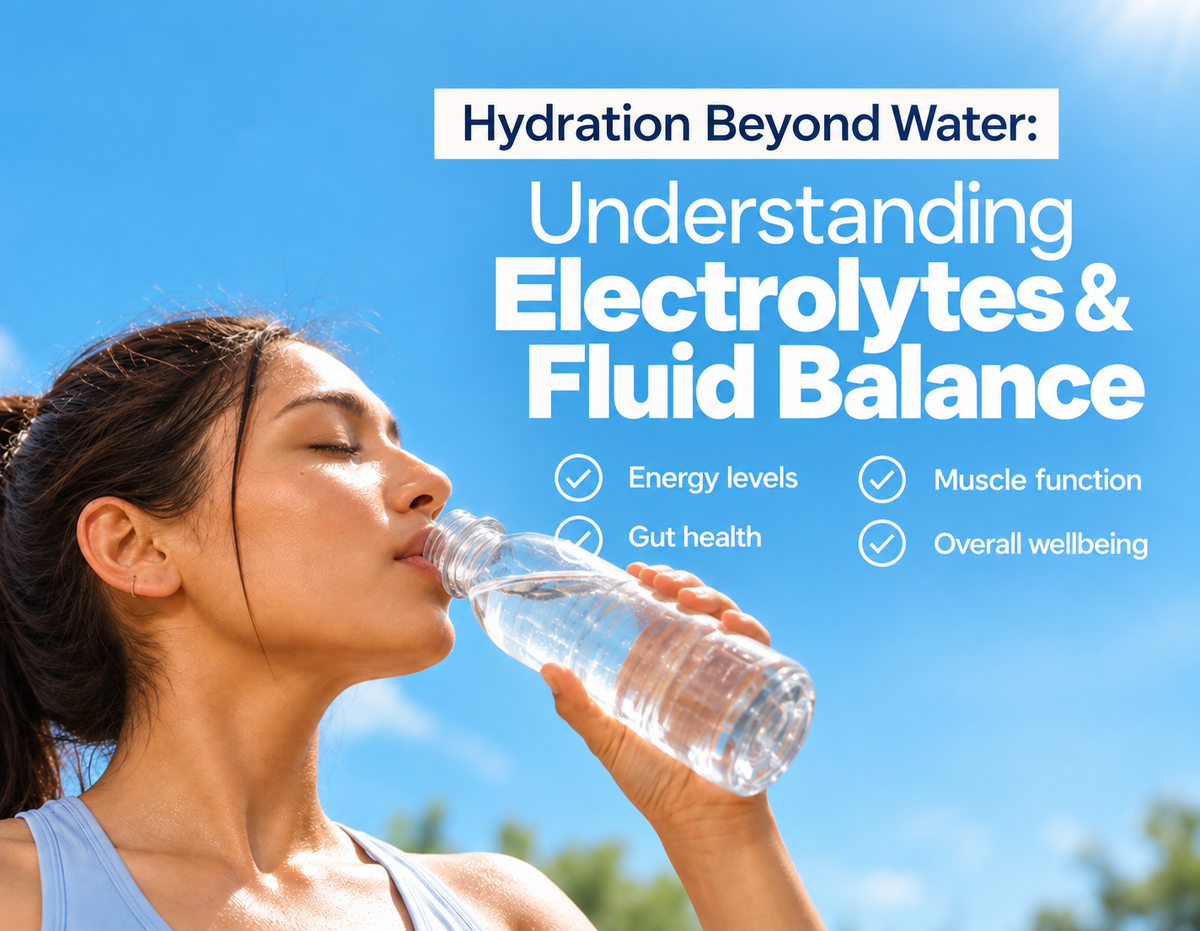 Hydration Beyond Water: Understanding Electrolytes & Fluid Balance