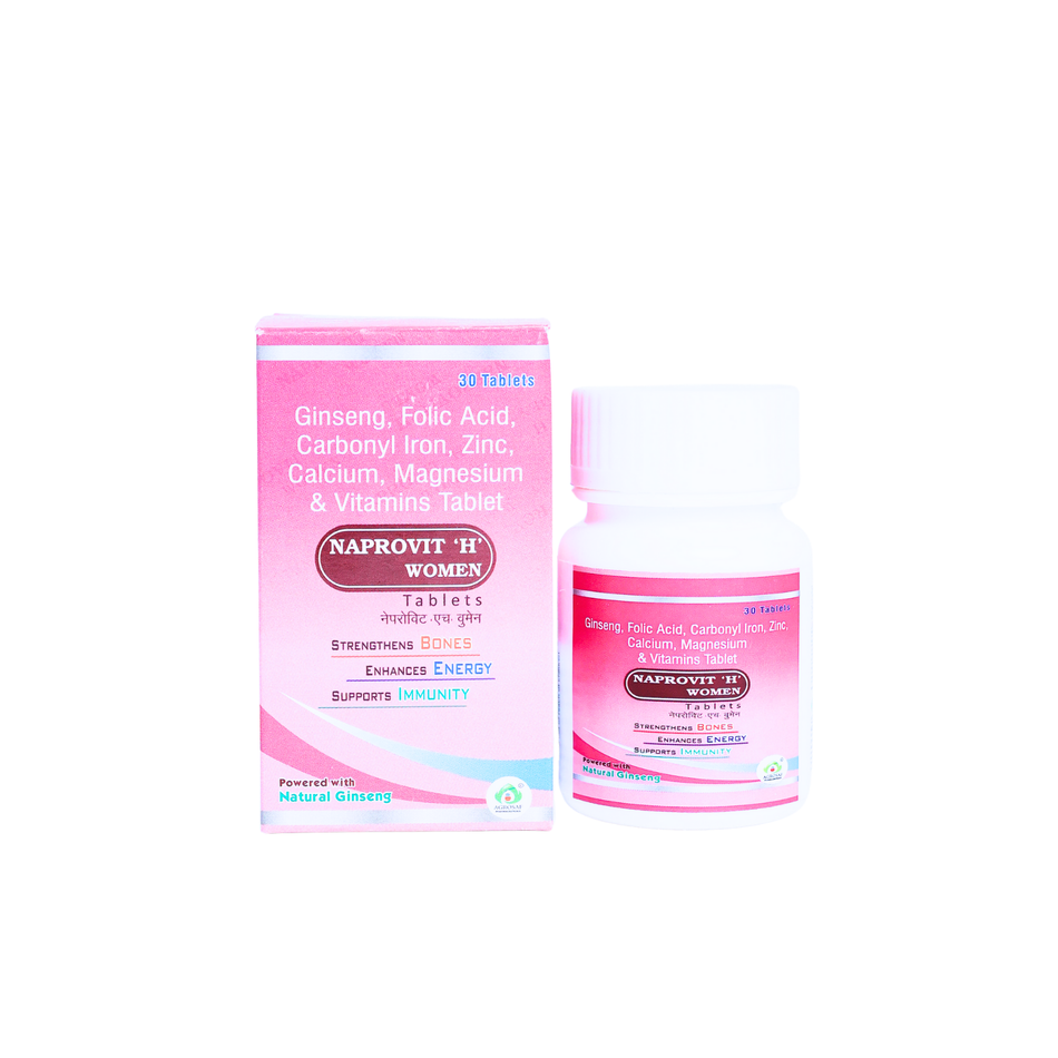 Naprovit ‘H’ Women Tablet | Women’s Energy & Nutrition Support