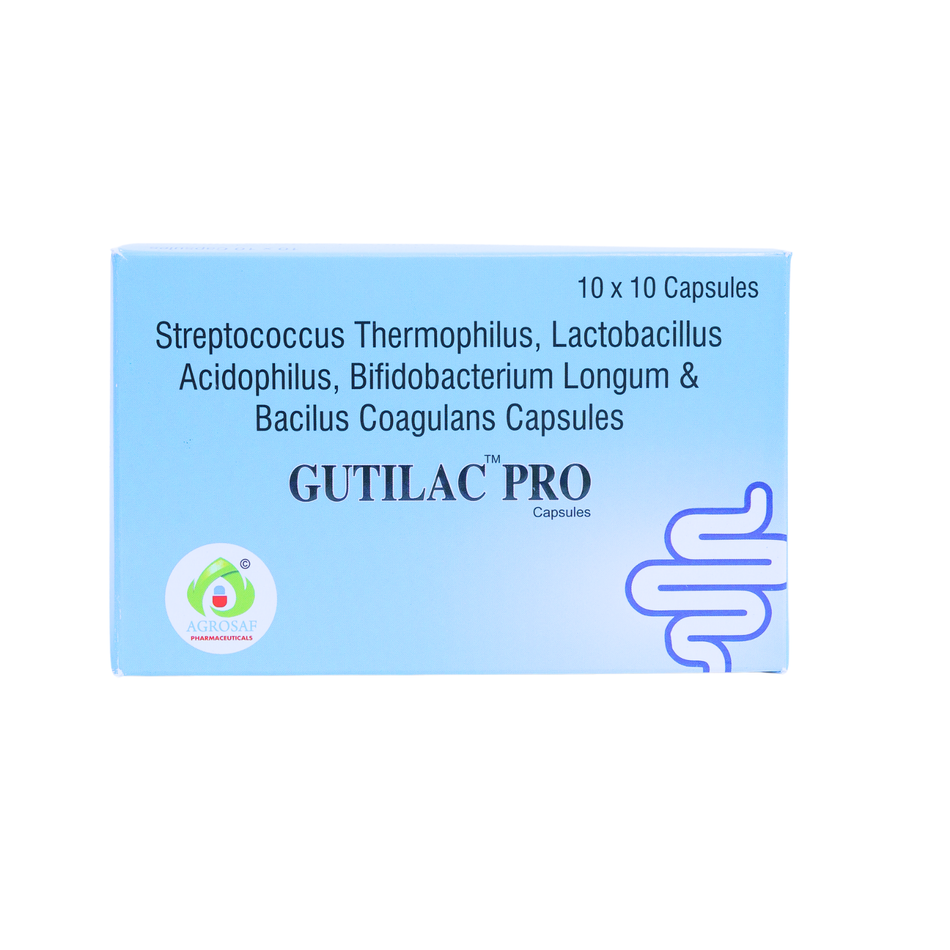 Gutilac Pro Capsule | Multi-Strain Probiotic Gut Support