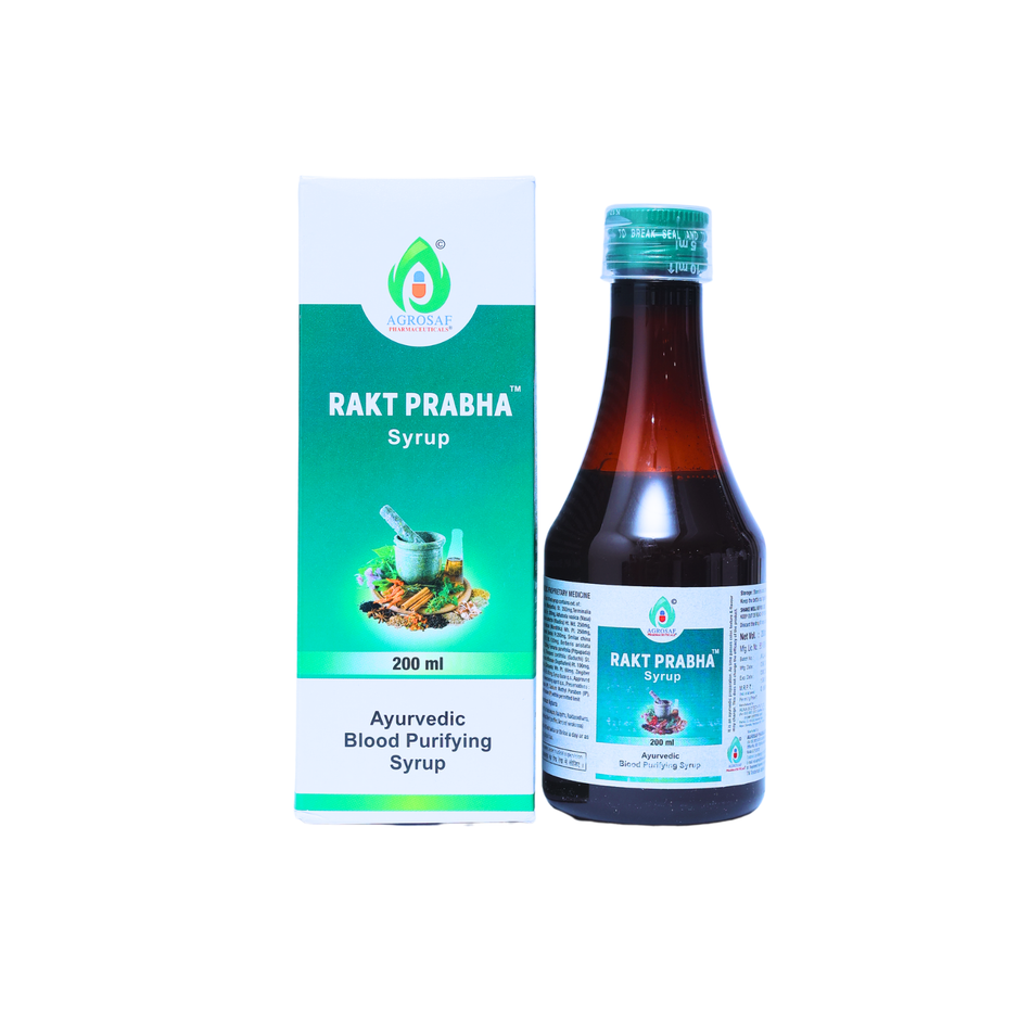 Agrosaf Rakt Prabha Syrup | Ayurvedic Blood Purifying Support