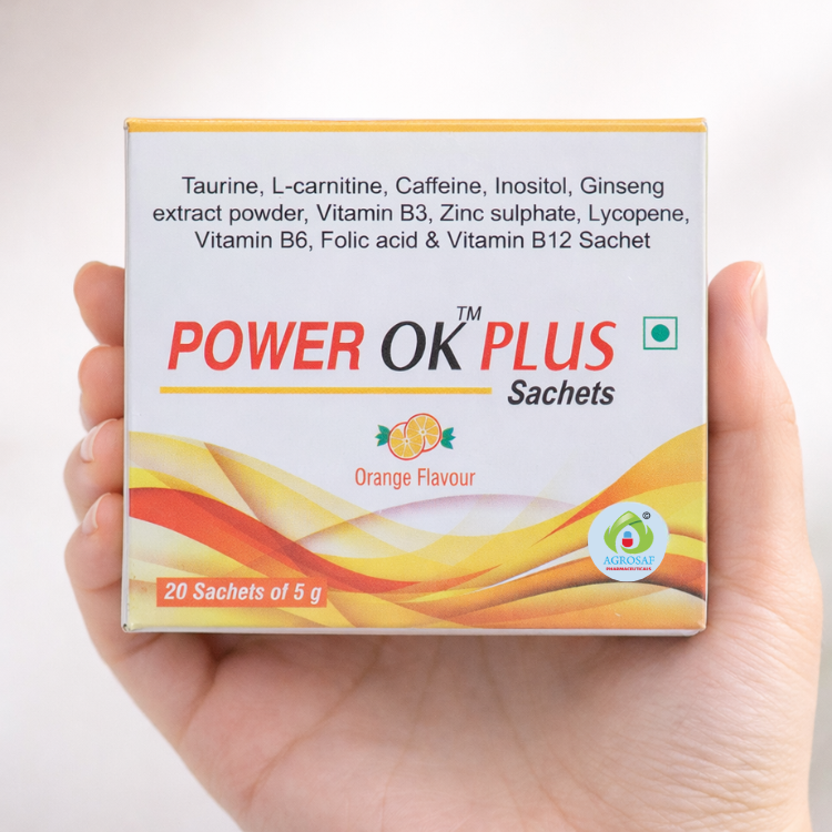 Power OK Plus Sachet | Energy, Stamina & Vitality Support