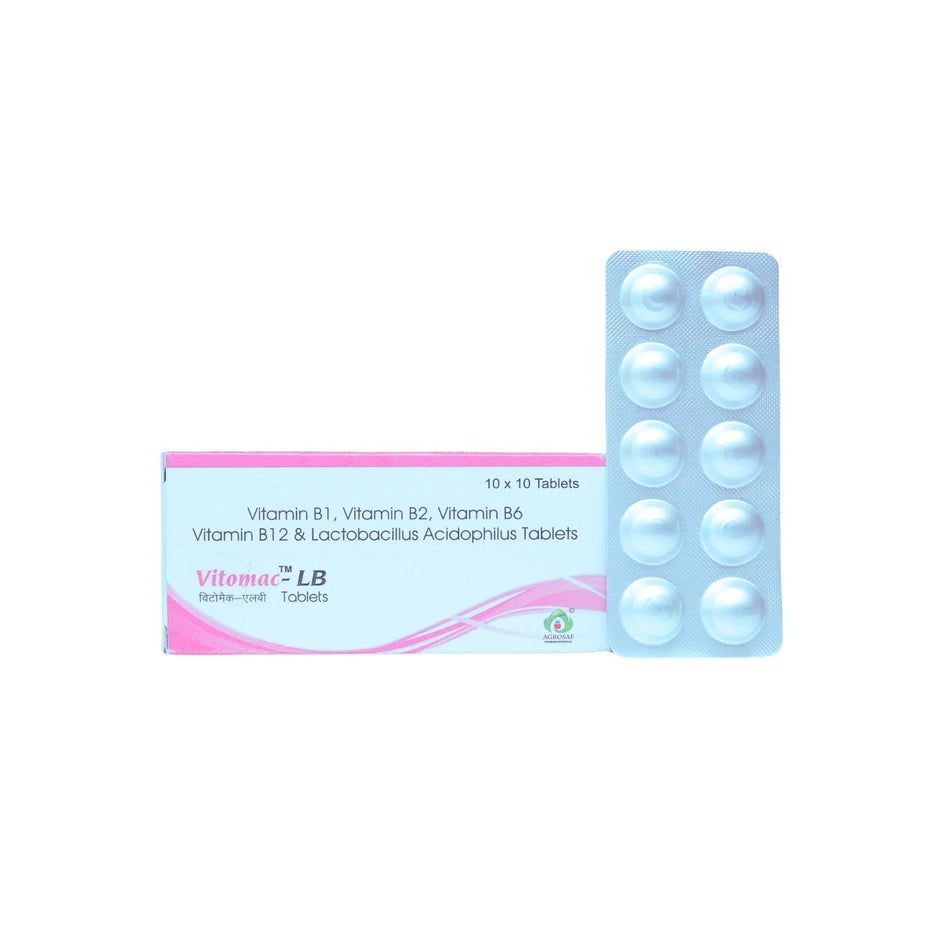 Vitomac LB Tablet | Digestive & Energy Support