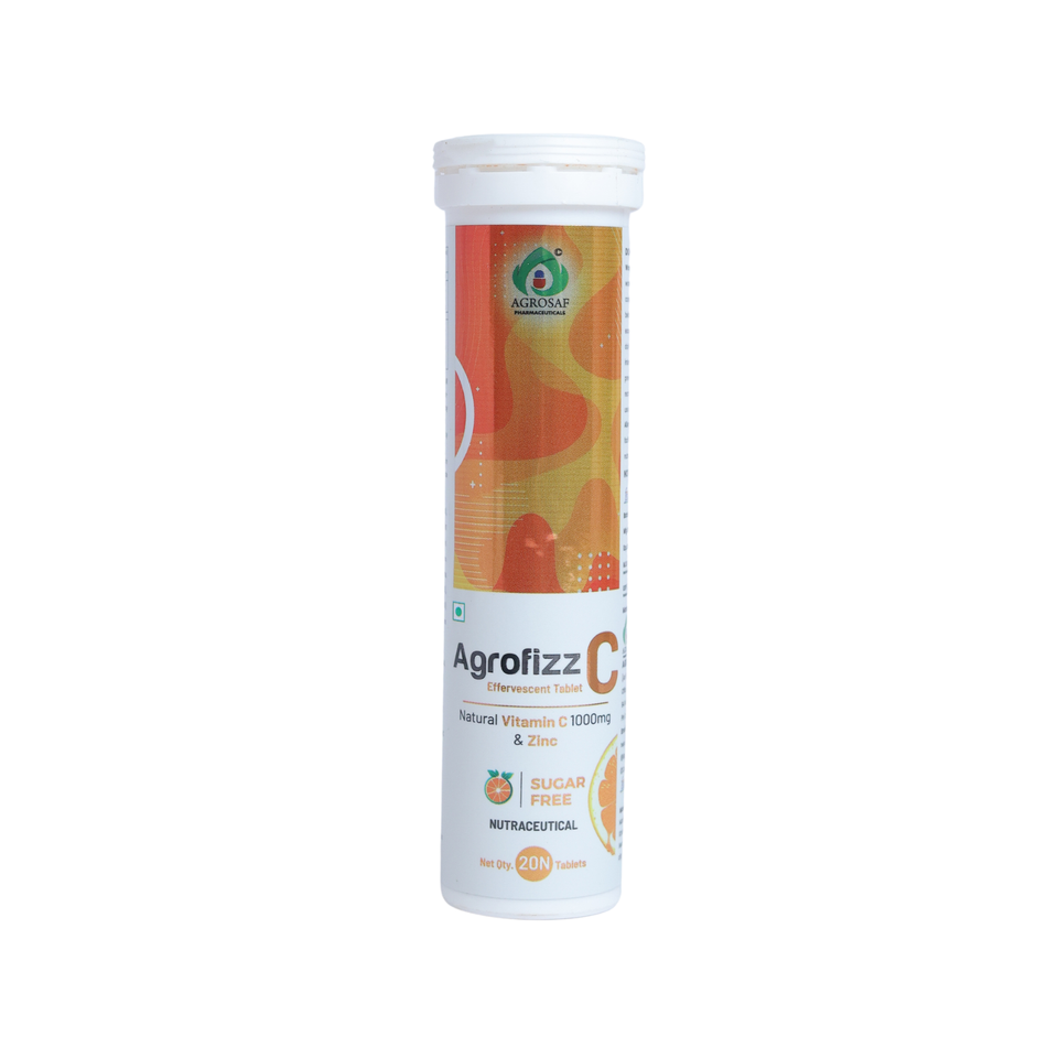Agrofizz C Effervescent Tablet | Immunity & Antioxidant Support