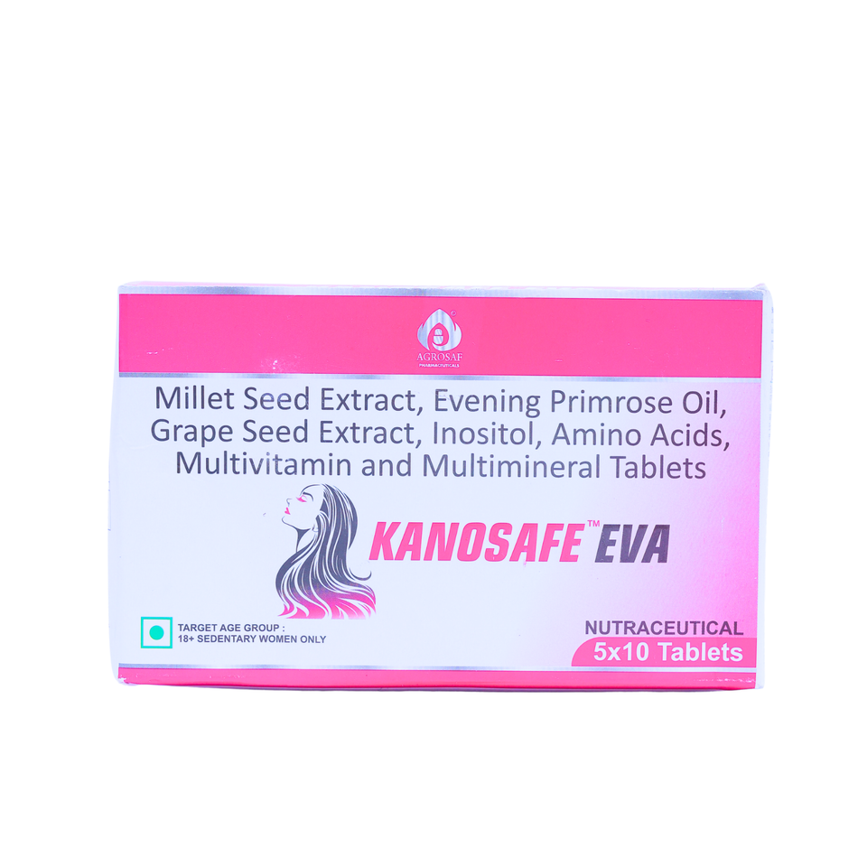 Kanosafe EVA Tablet | Hair Strength & Growth Support