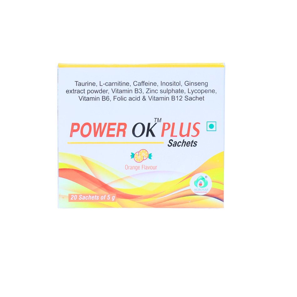 Power OK Plus Sachet | Energy, Stamina & Vitality Support