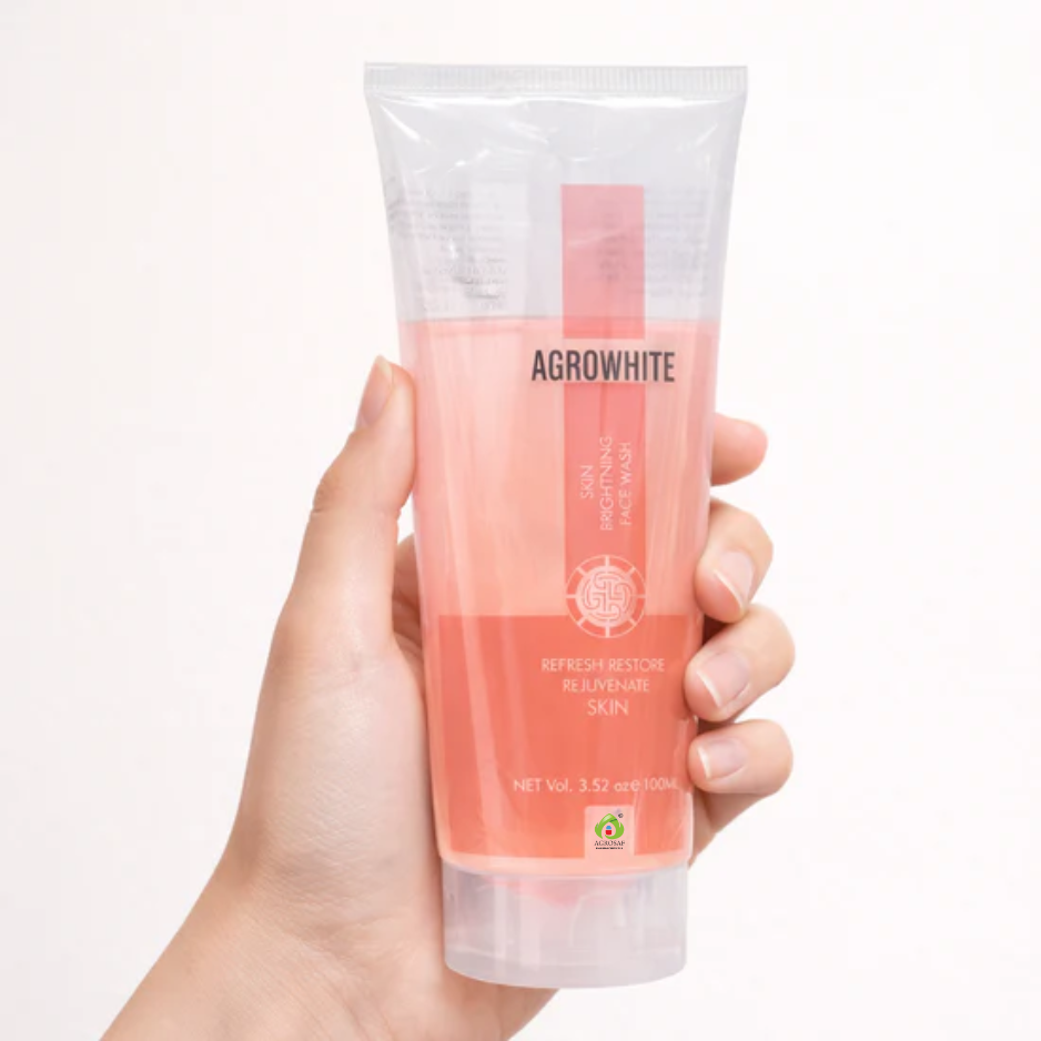 AGROWHITE Face Wash | Gentle Brightening & Daily Cleansing