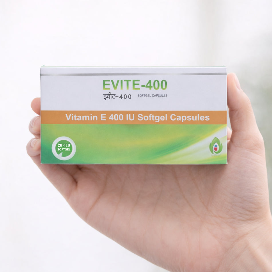 Evite-400 mg Capsule | Antioxidant & Skin Wellness Support