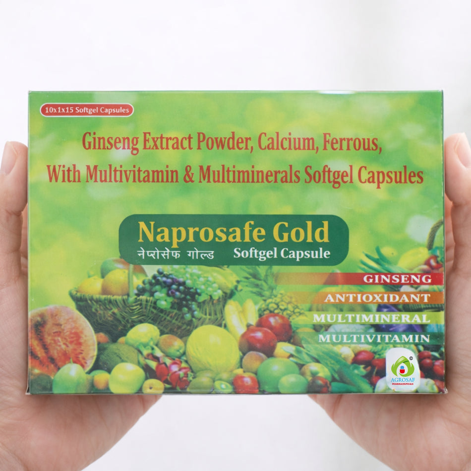 Naprosafe Gold Capsule | Daily Nutrition & Energy Support