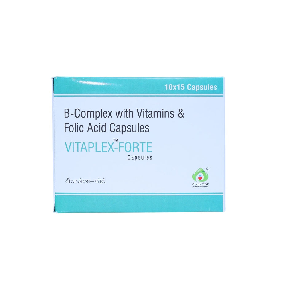 Vitaplex Forte Capsule | B-Complex Energy & Immunity Support