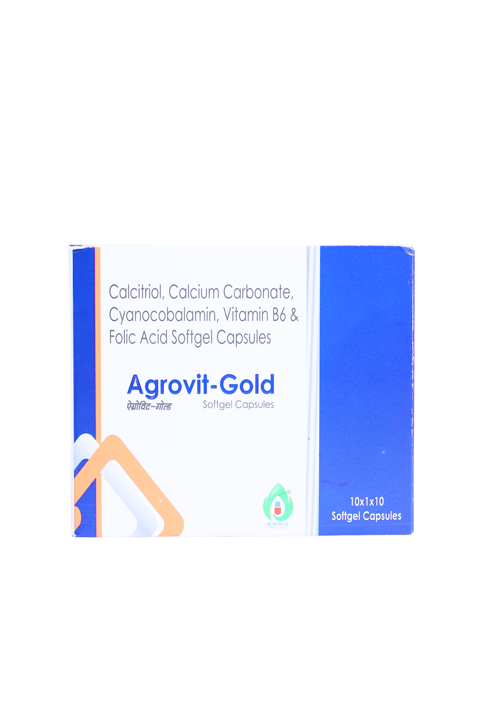 AGROVIT Gold Capsules | Multivitamin, Multimineral & Antioxidant Supplement | Supports Energy, Immunity & Overall Health