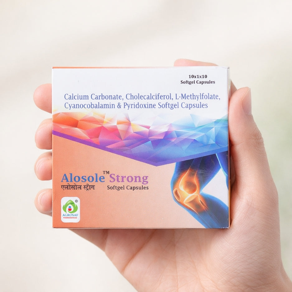 ALOSOLE STRONG Capsule | Bone & Nerve Health Support