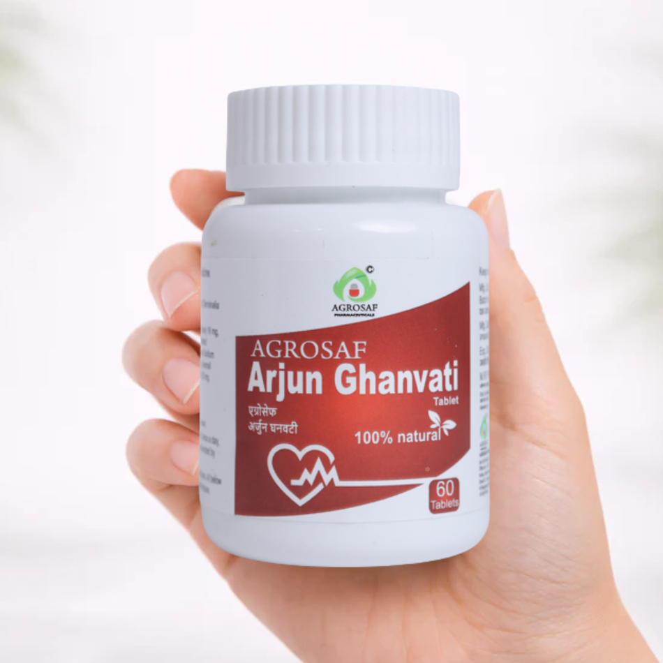 Agrosaf Arjun Ghanvati Tablet | Heart Wellness Support