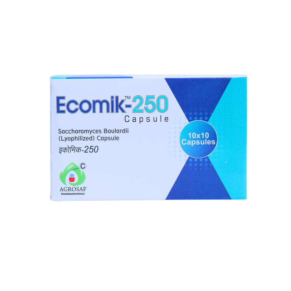 Ecomik-250 Capsule | Probiotic Gut Balance Support