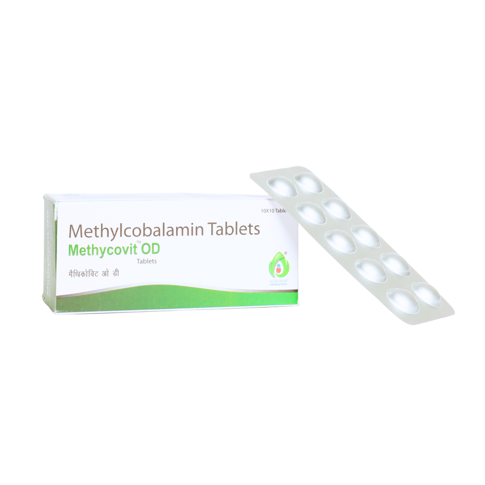 Methycovit OD Tablet | High-Strength Vitamin B12 Support