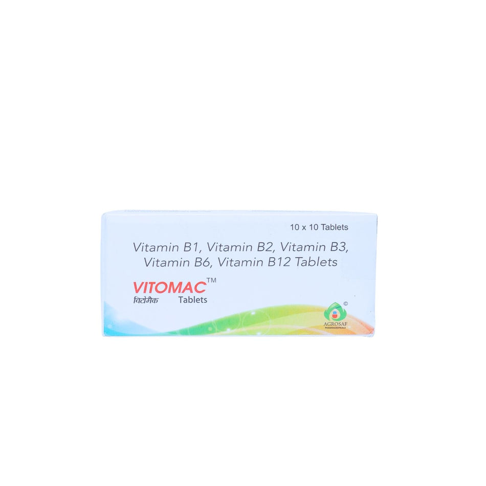 Vitomac Tablet | Vitamin B-Complex Energy Support