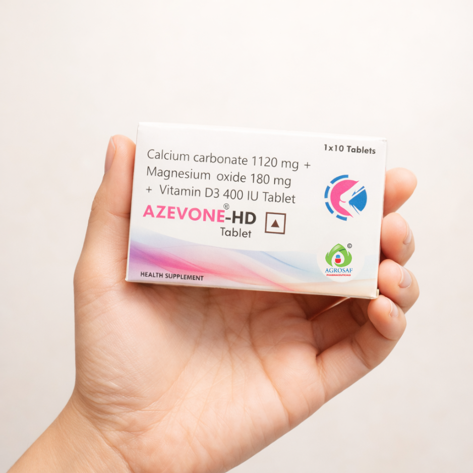 Azevone HD Tablet | Calcium–Magnesium Bone Support