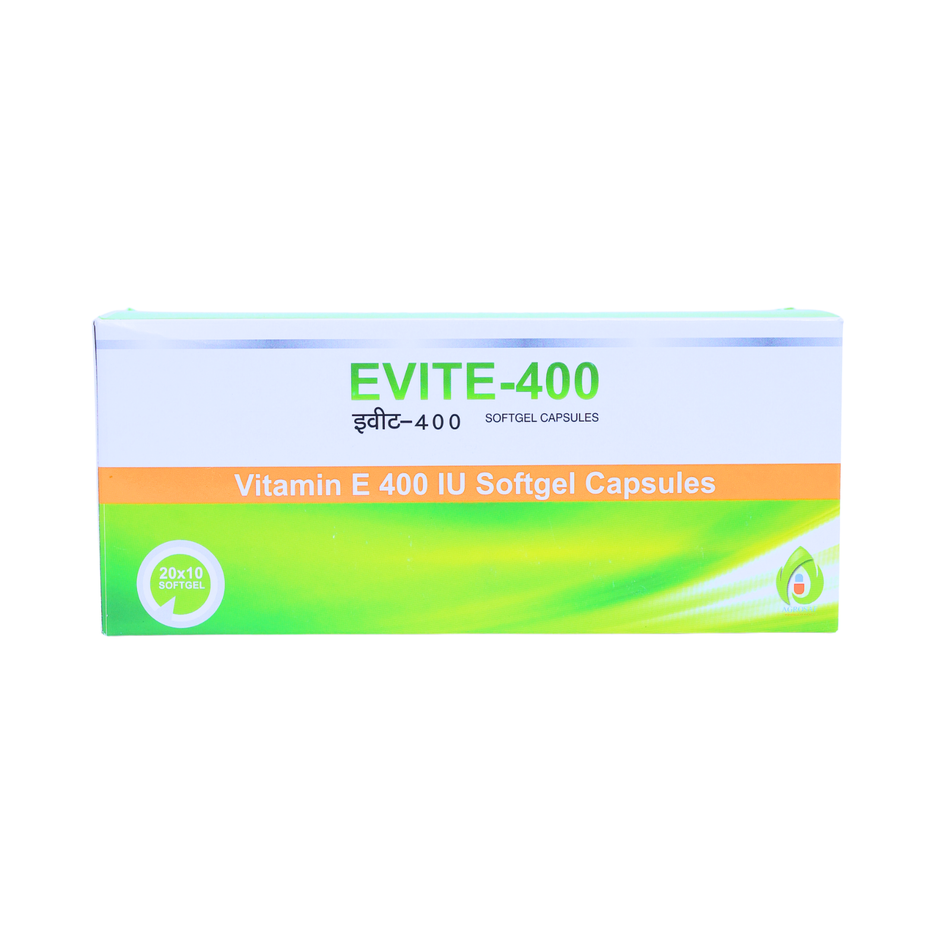 Evite-400 mg Capsule | Antioxidant & Skin Wellness Support