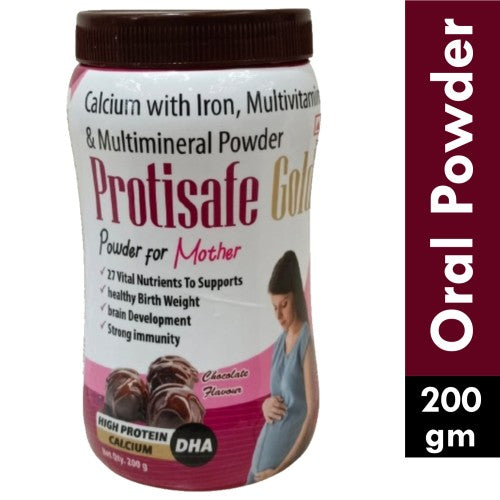 Agrosaf-Protisafe Gold for Mother | 200g C-Box | Vital Nutrients for Mom & Baby Health