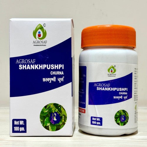 Agrosaf Shankpushpi Churna | Mental Calm & Cognitive Wellness Support