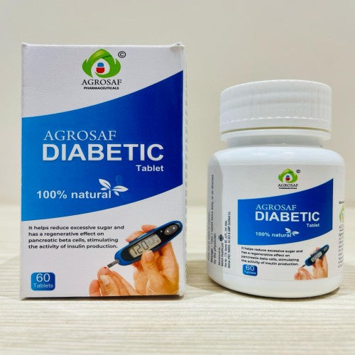 Agrosaf Diabetic Tablet | Metabolic Balance & Daily Wellness Support