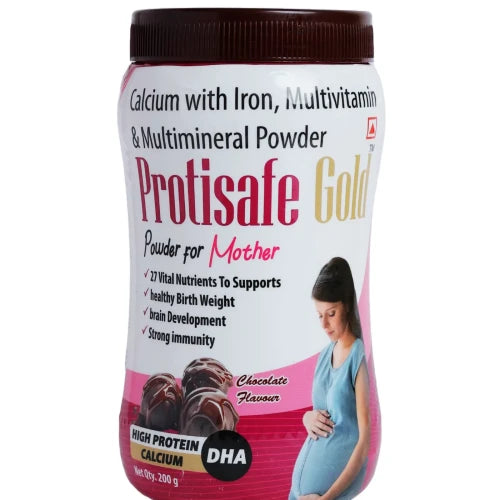Agrosaf-Protisafe Gold for Mother | 200g C-Box | Vital Nutrients for Mom & Baby Health