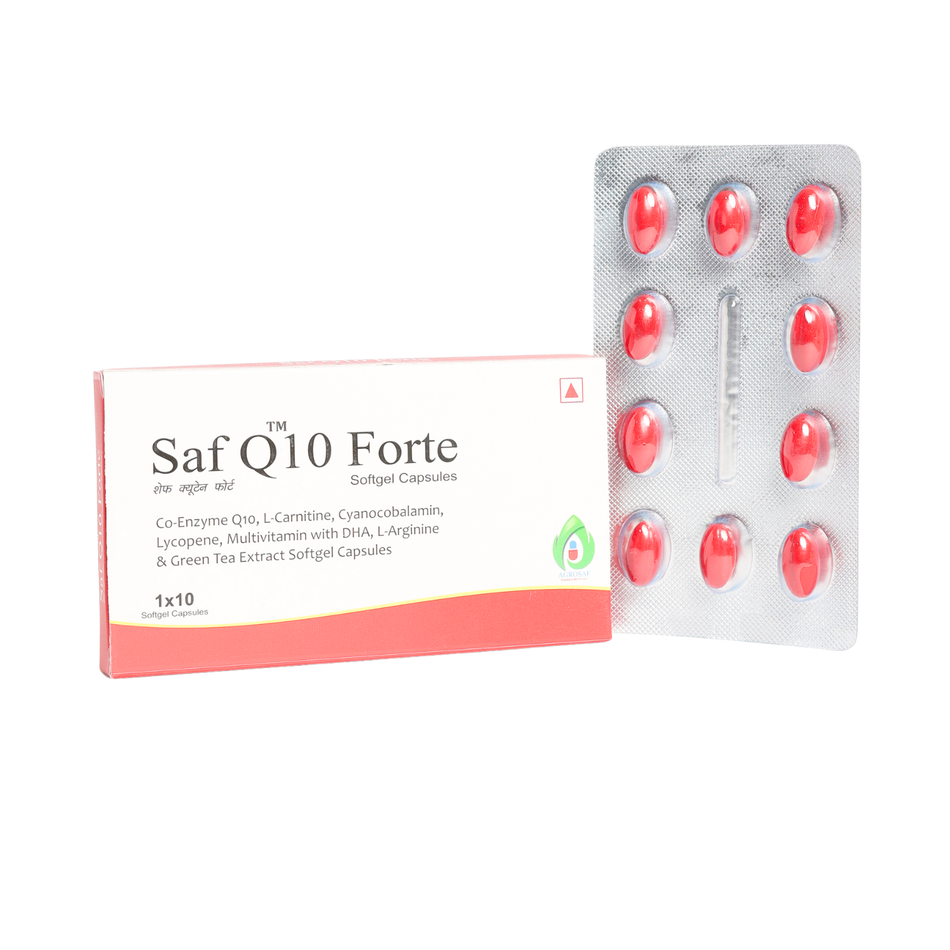 SAF Q10 Forte Capsule | Heart, Energy & Antioxidant Support