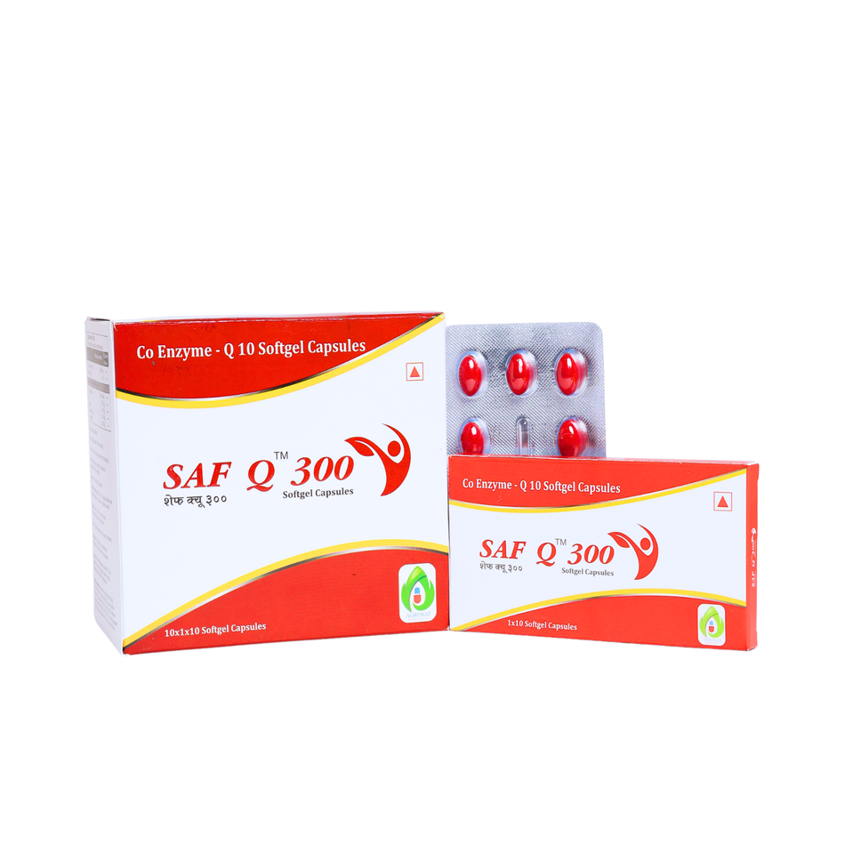 SAF Q 300 Capsule | High-Strength CoQ10 Energy Support