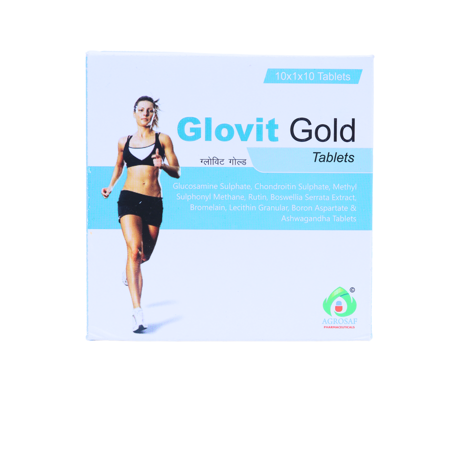 Glovit Gold Tablet | Joint Flexibility & Mobility Support