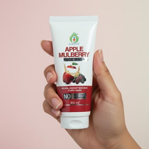 Agrosaf Apple Mulberry Face Wash 100 ml | Radiance & Daily Glow