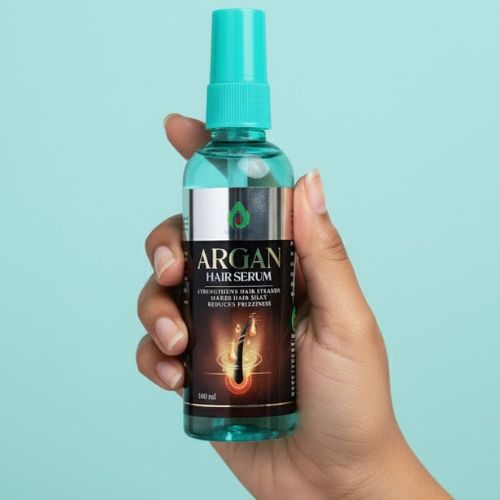 Agrosaf Argan Hair Serum 100 ml | Smoothness, Shine & Frizz Control