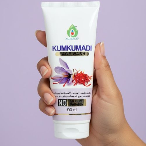 Agrosaf Kumkumadi Face Wash 100 ml | Radiance & Gentle Cleansing