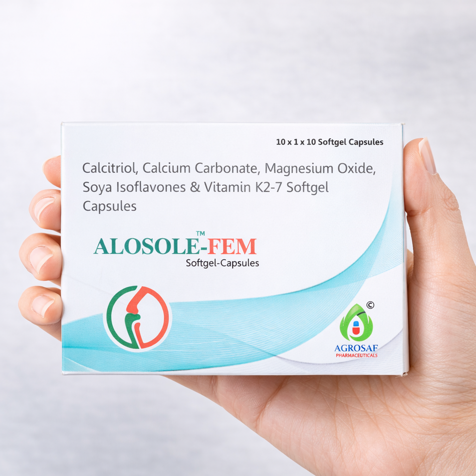 Alosole-FEM Capsule | Women’s Bone & Hormonal Support