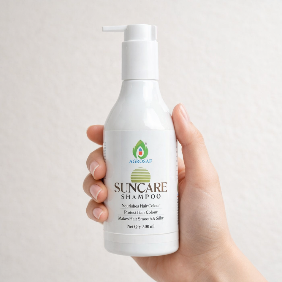 Agrosaf Suncare Shampoo 300 ml | Color Protection & Smooth Hair