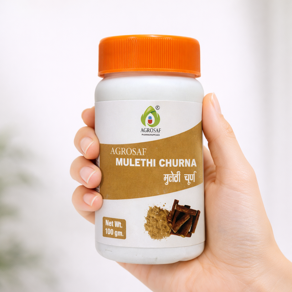 Agrosaf Mulethi Churna | Herbal Wellness & Daily Balance Support