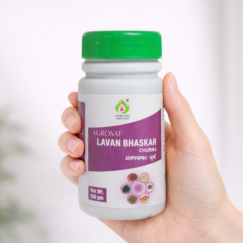 Agrosaf Lavan Bhaskar Churna | Digestive Balance & Gut Comfort Support