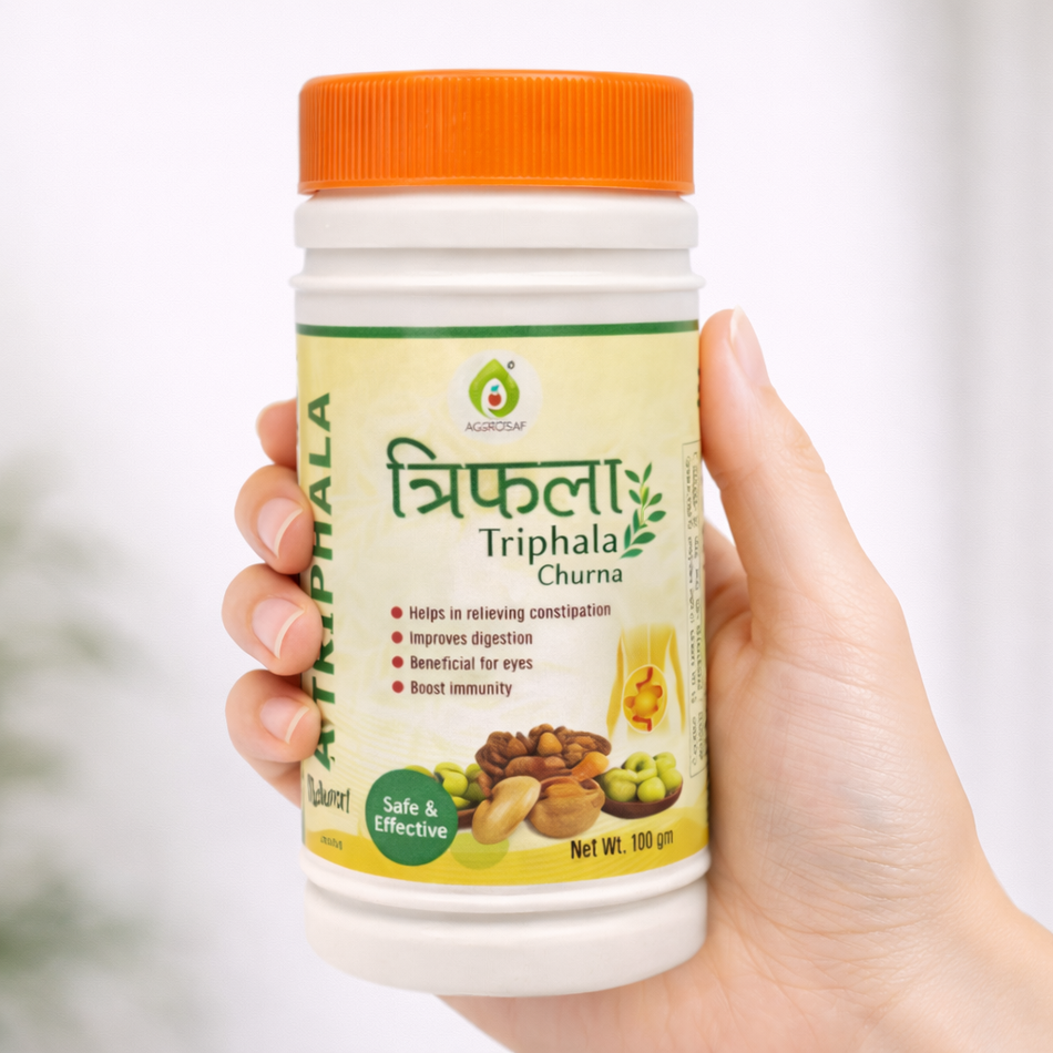 Agrosaf Triphala Churna | Digestive Balance & Daily Wellness Support