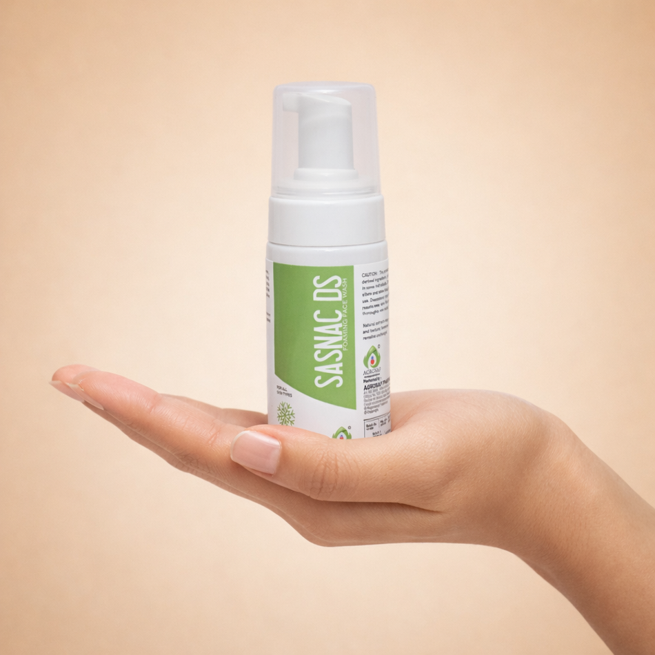 SASNAC DS Foaming Face Wash | Oil Control & Acne-Prone Skin Care