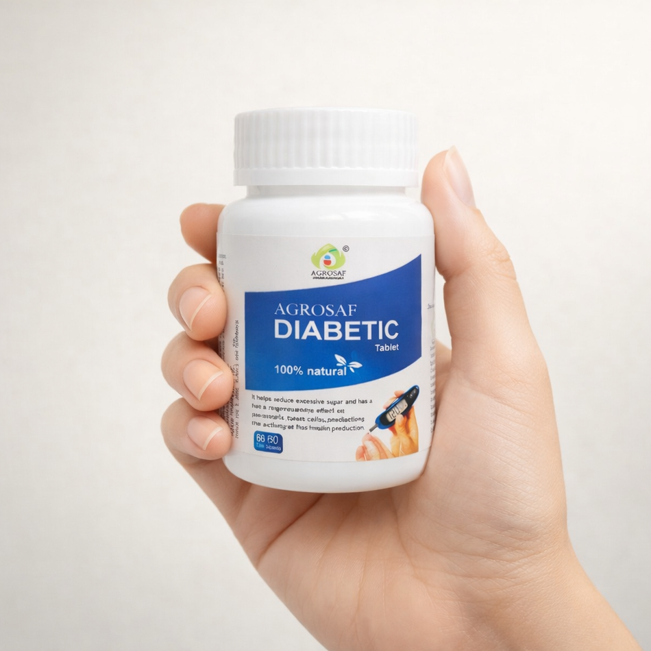 Agrosaf Diabetic Tablet | Metabolic Balance & Daily Wellness Support