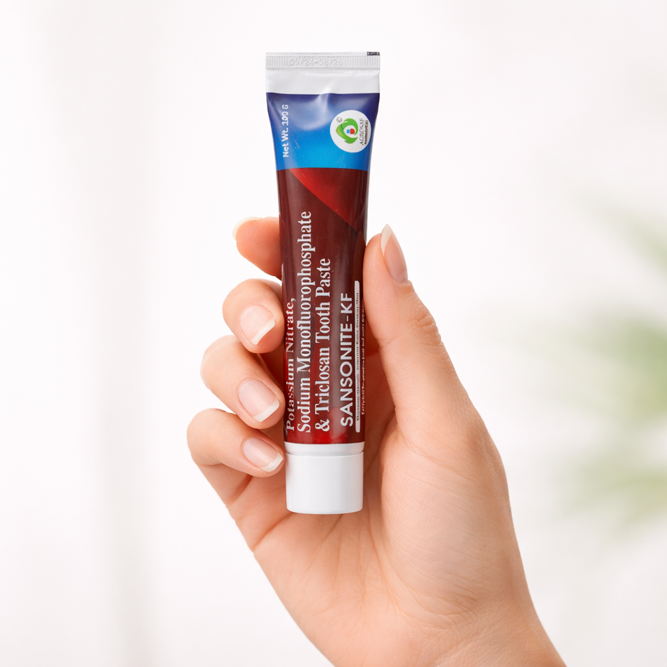 Sansonite-KE Medicated Toothpaste – Sensitive Teeth & Gum Protection (100g)