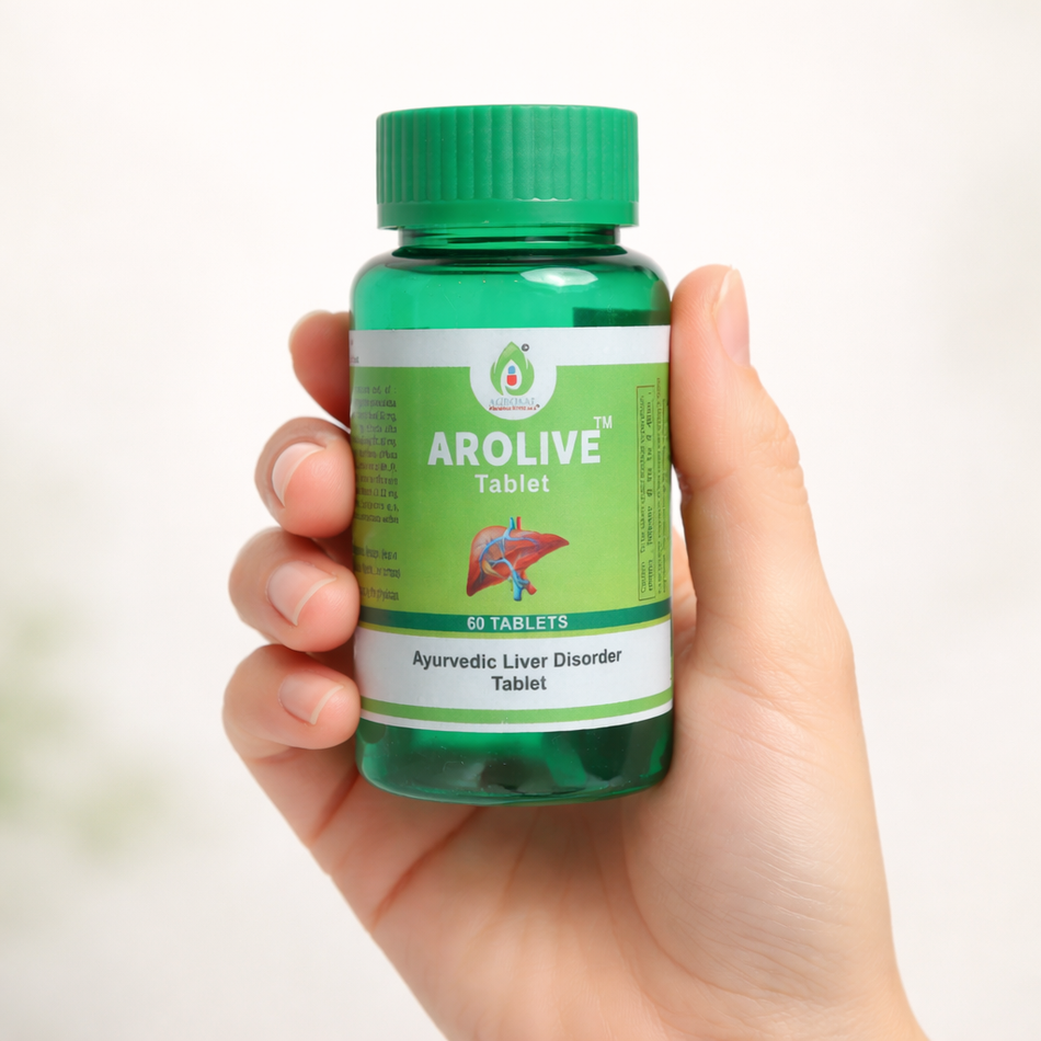Agrosaf Arolive Tablet 60 Tablets | Liver Care & Daily Detox Support