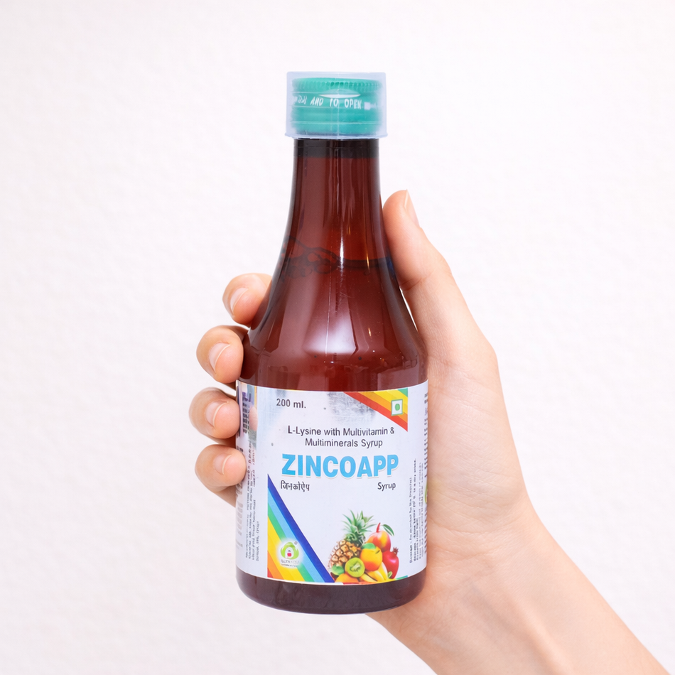 Zincoapp Syrup | Immunity & Growth Nutrition Support