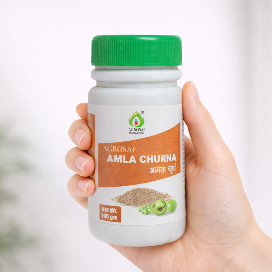 Agrosaf Amla Churna | Antioxidant & Daily Wellness Support