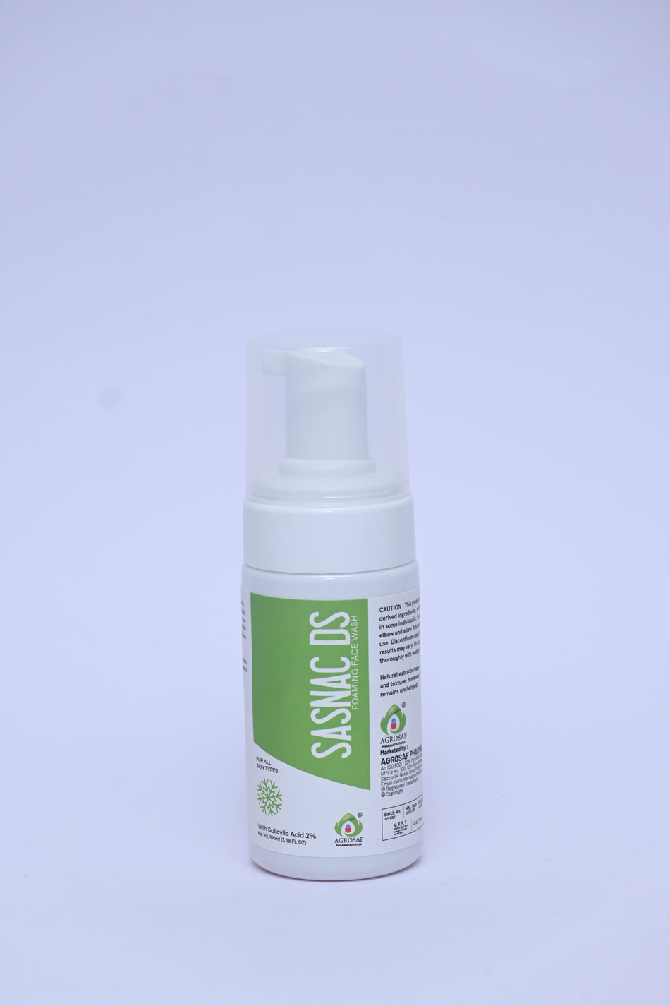 SASNAC DS Foaming Face Wash | Oil Control & Acne-Prone Skin Care