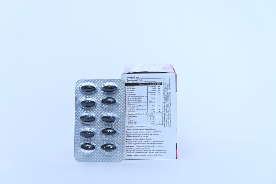 Lycovit Forte Capsule | Skin & Immunity Antioxidant Support