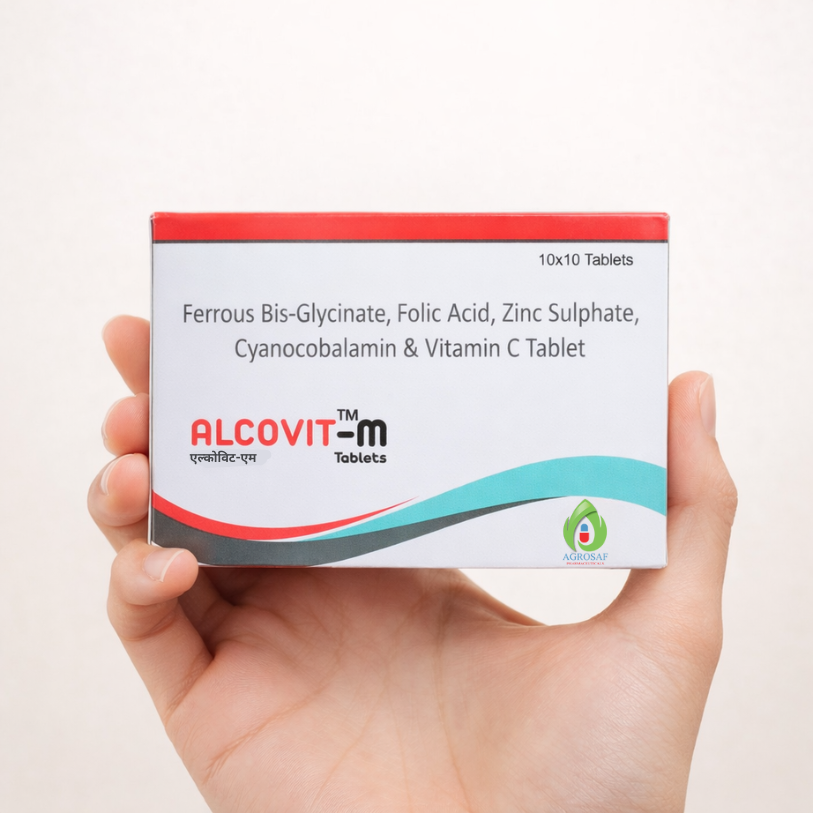 Alcovit M Tablet | Iron & Hemoglobin Support