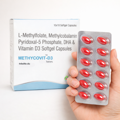 Methycovit D3 Capsule | Nerve, Bone & Brain Support