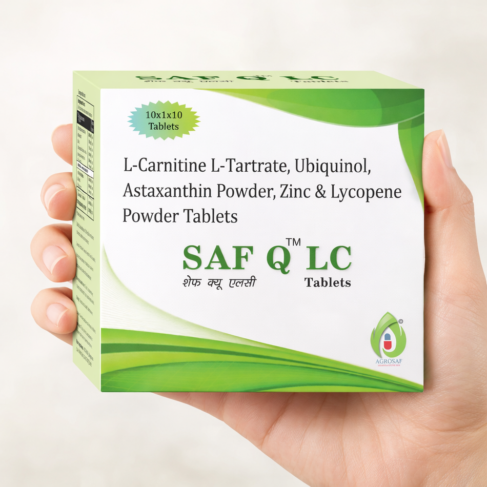SAF Q LC Tablet | Energy, Heart & Antioxidant Support